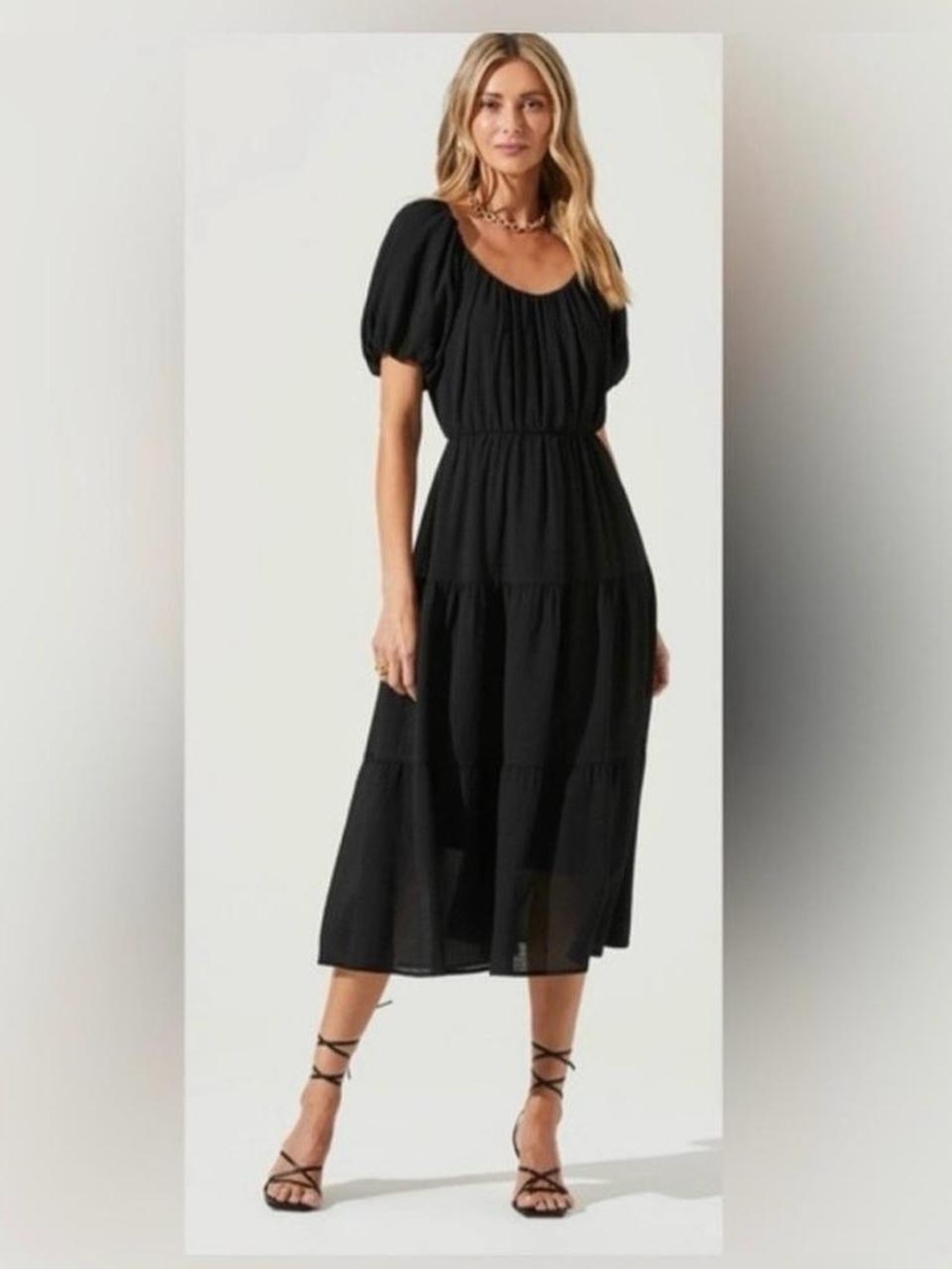 Astr the label black dress